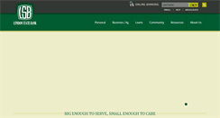 Desktop Screenshot of lyndonstatebank.com